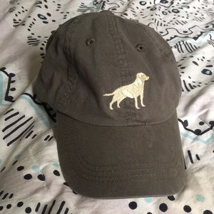 ORVIS ARMY GREEN DOG/LOGO BASEBALL CAP/HAT